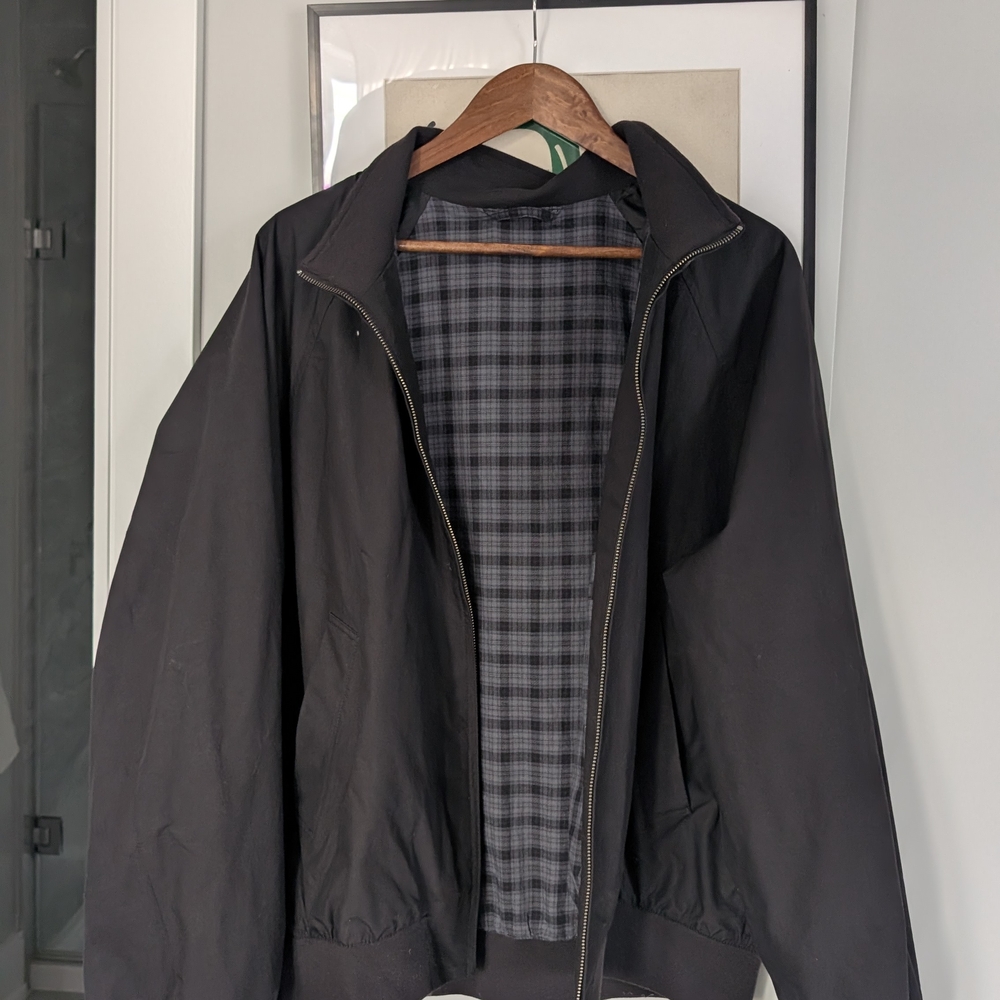 Uniqlo Windbreaker Black Lightweight Jacket New